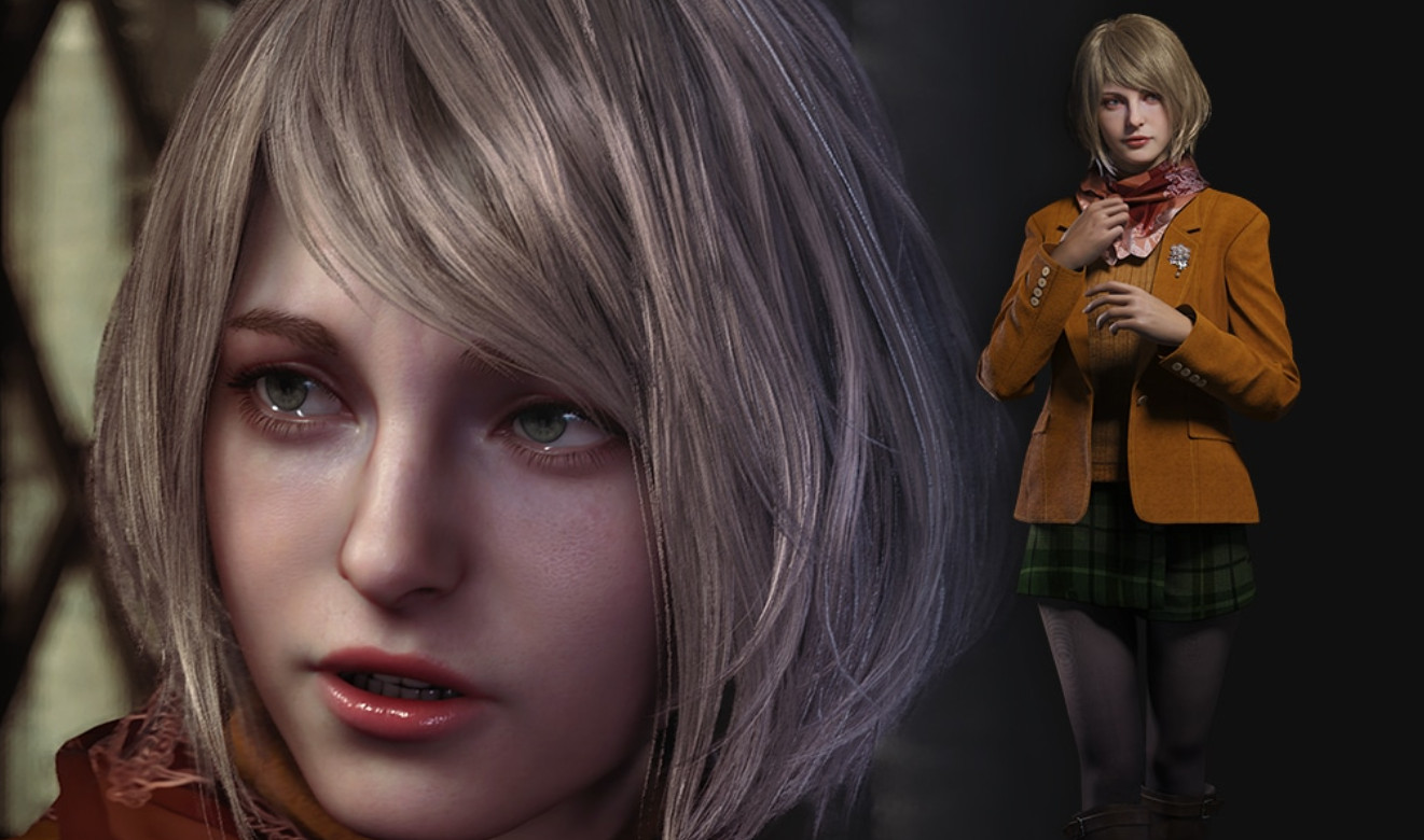 Resident Evil 2 Remake Face Models Behind Characters 