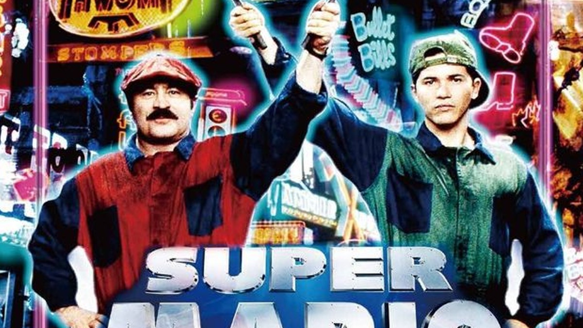 NINTENDO Super Mario Bros Live Action Movie 1993 Notebook Japan