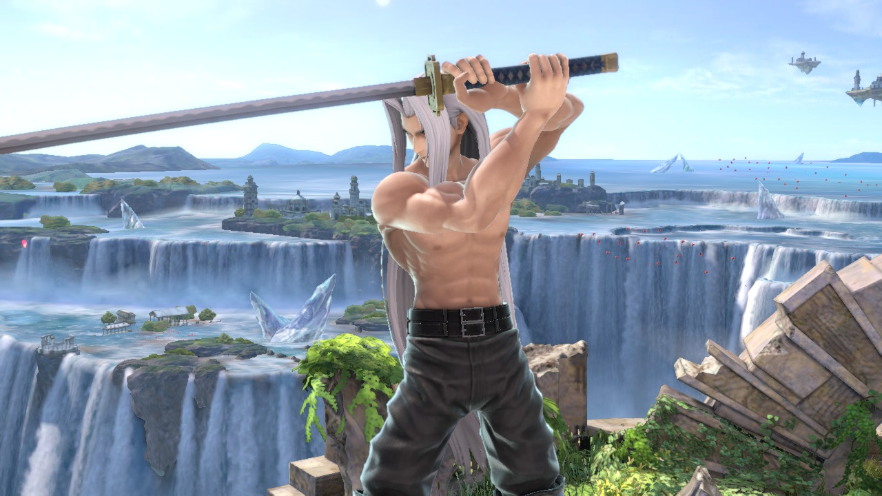 Sephiroth has the Greatest Nipples in the History of Smash Bros.