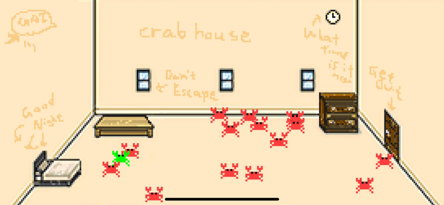 Crabhouse (not Clubhouse!), a relaxing app about a gathering place for crabs, releases for free for iOS