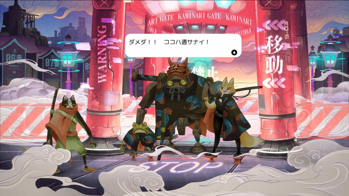 Samurai-cat cyberpunk adventure game Ukiyo slated for release in 2022 -  AUTOMATON WEST