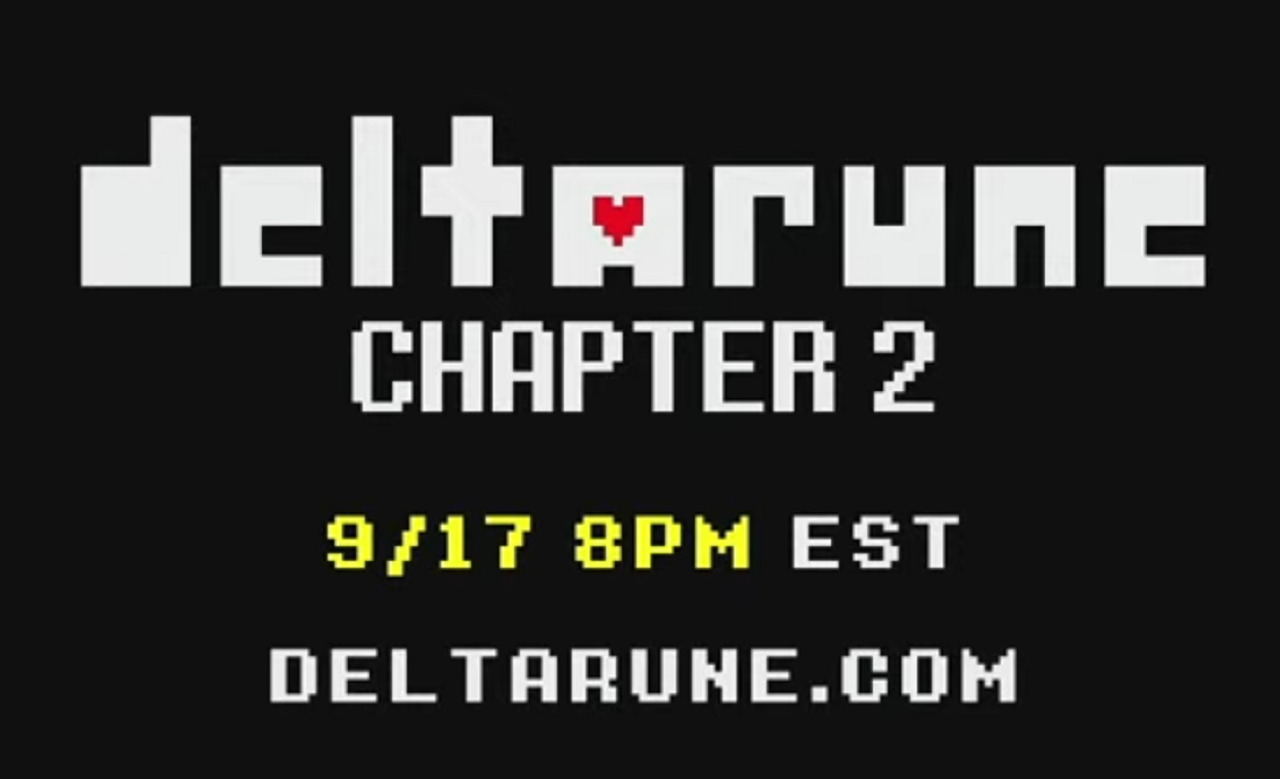 DELTARUNE Chapter 2 is coming out on September 17, the story picks up right after the end of Chapter 1