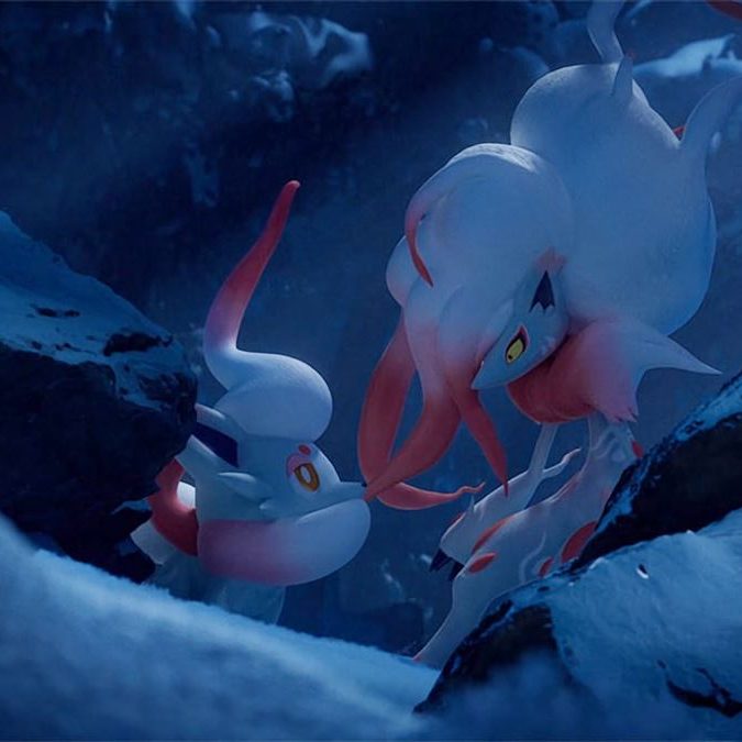 ひかりZorua & Zoroark (Hisui Form) Hisuian forms of Zorua and Zoroark have been discovered