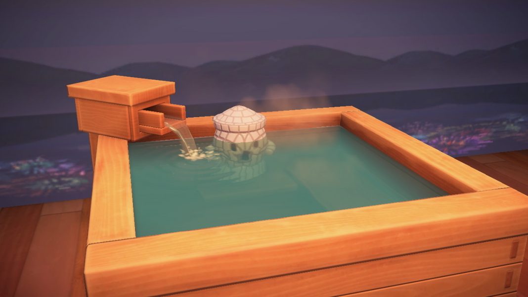 Animal Crossing New Horizons sees a “Gyroids in the Bathtub” trend