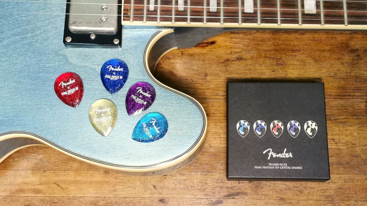 Fender／Final Fantasy XIV Crystal Shards】数量限定FFXIVコラボピック｜製品ニュース【デジマート・マガジン】