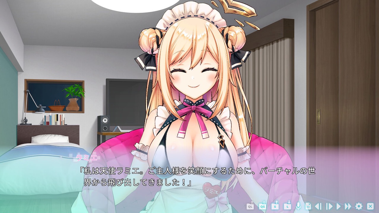 Vtuber comes to life in Vtuber Maid Ramie announced for Switch and Steam