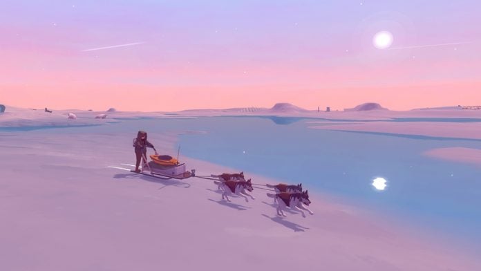 nintendo switch dog sledding game