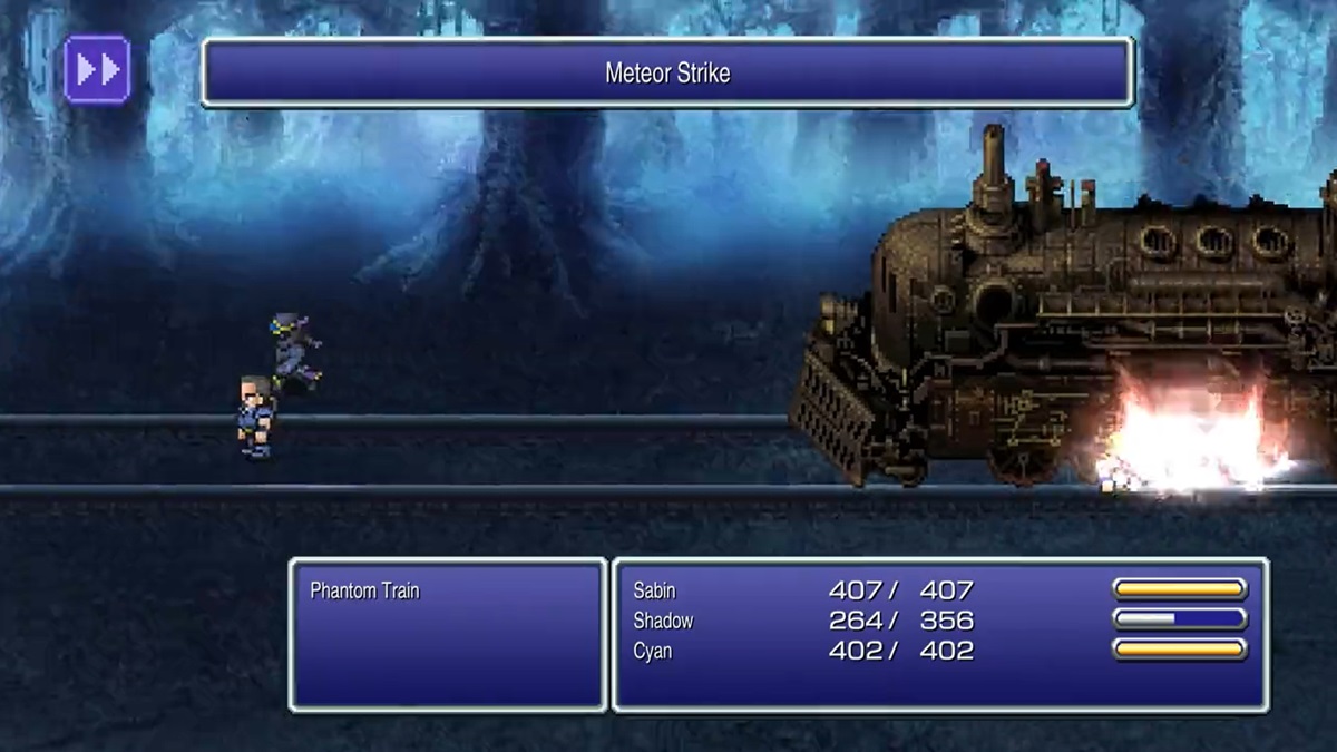 Final Fantasy VI Pixel Remaster will be adjusted to correctly show Phantom Train Suplex sequence