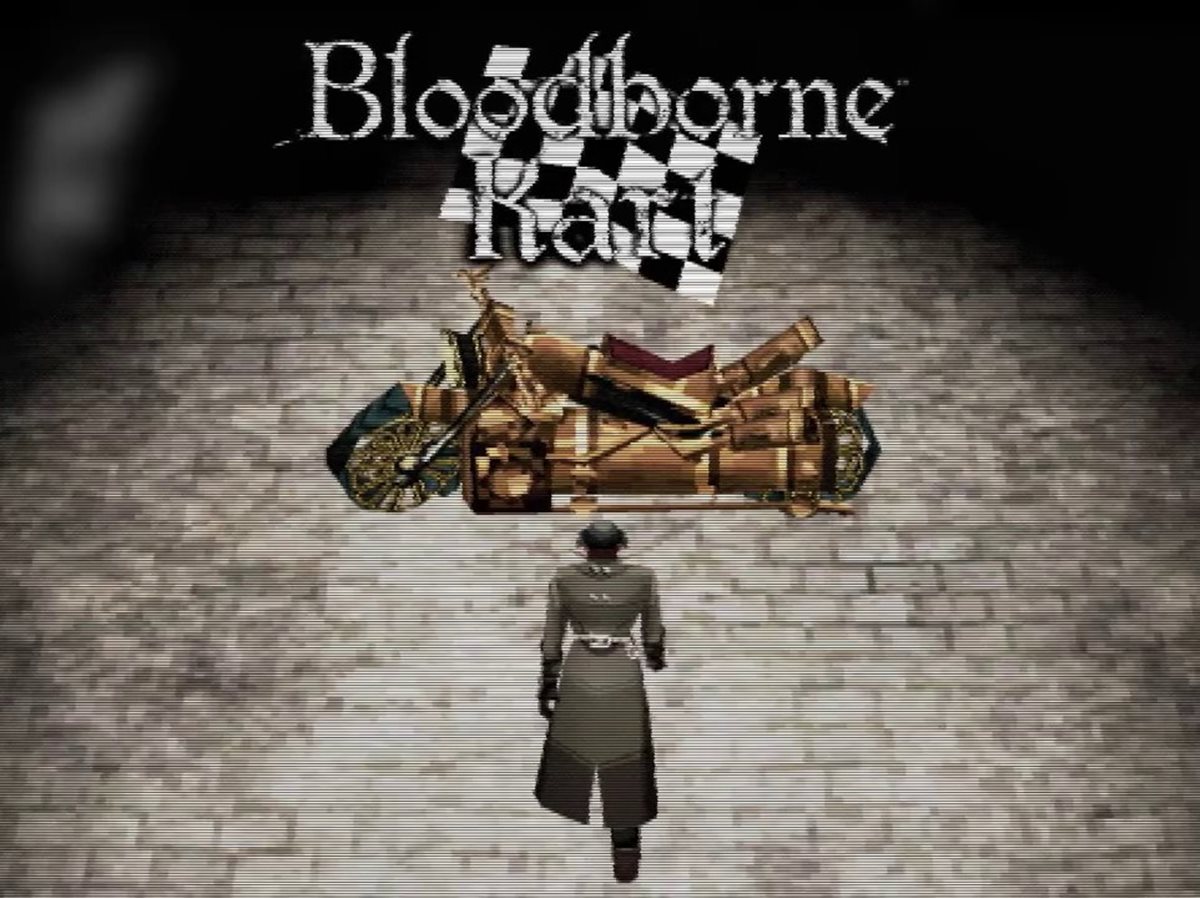 Bloodborne Kart is upgrading from a meme to an unofficial fangame