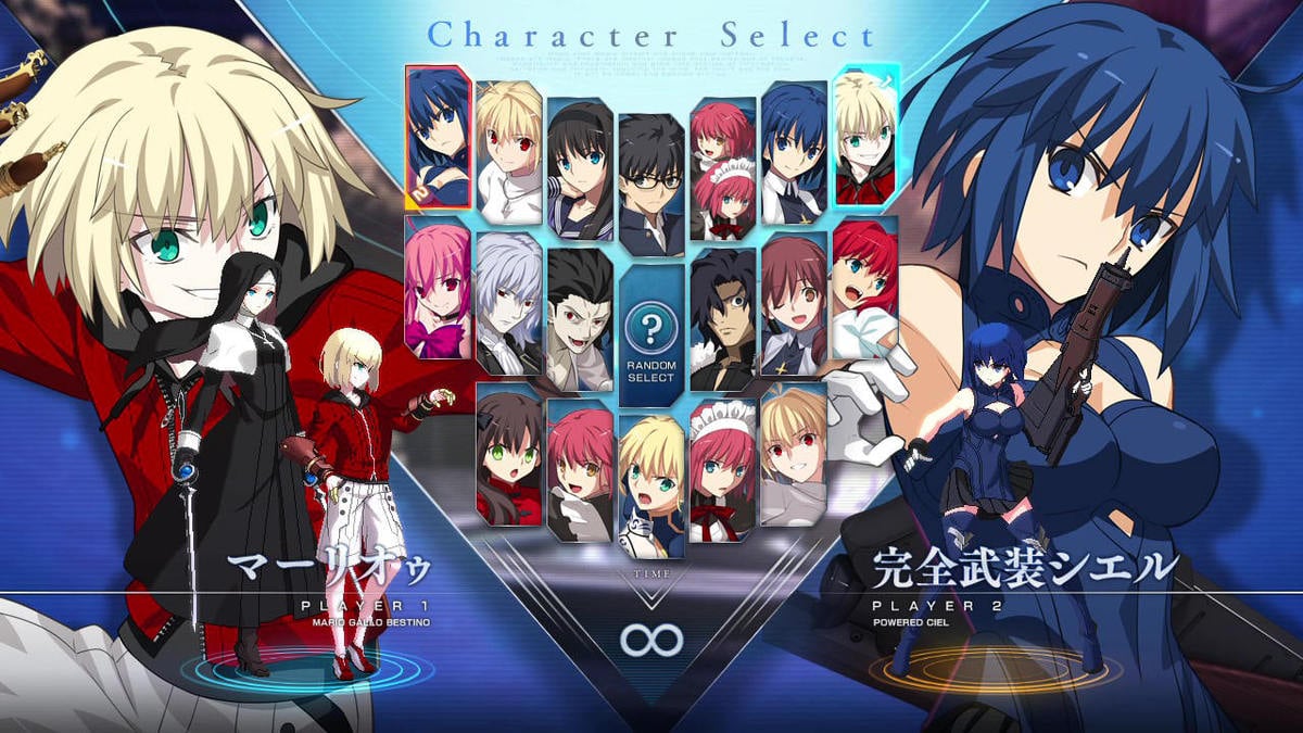 MELTY BLOOD: TYPE LUMINA to add Powered Ciel & Mario on April 14 