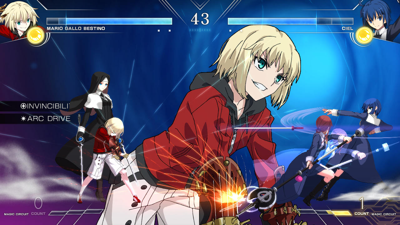MELTY BLOOD: TYPE LUMINA to add Powered Ciel & Mario on April 14 [Update]