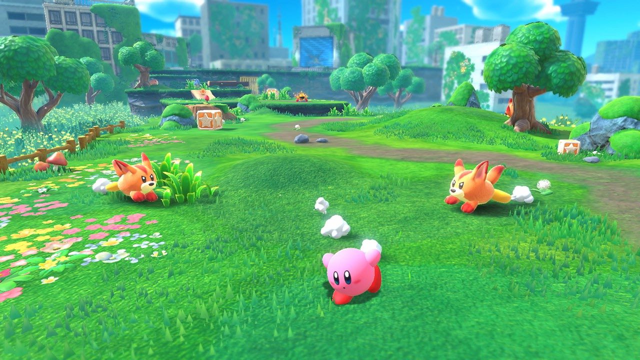 Kirby and the Forgotten Land’s hammer super jump glitch is grabbing attention online