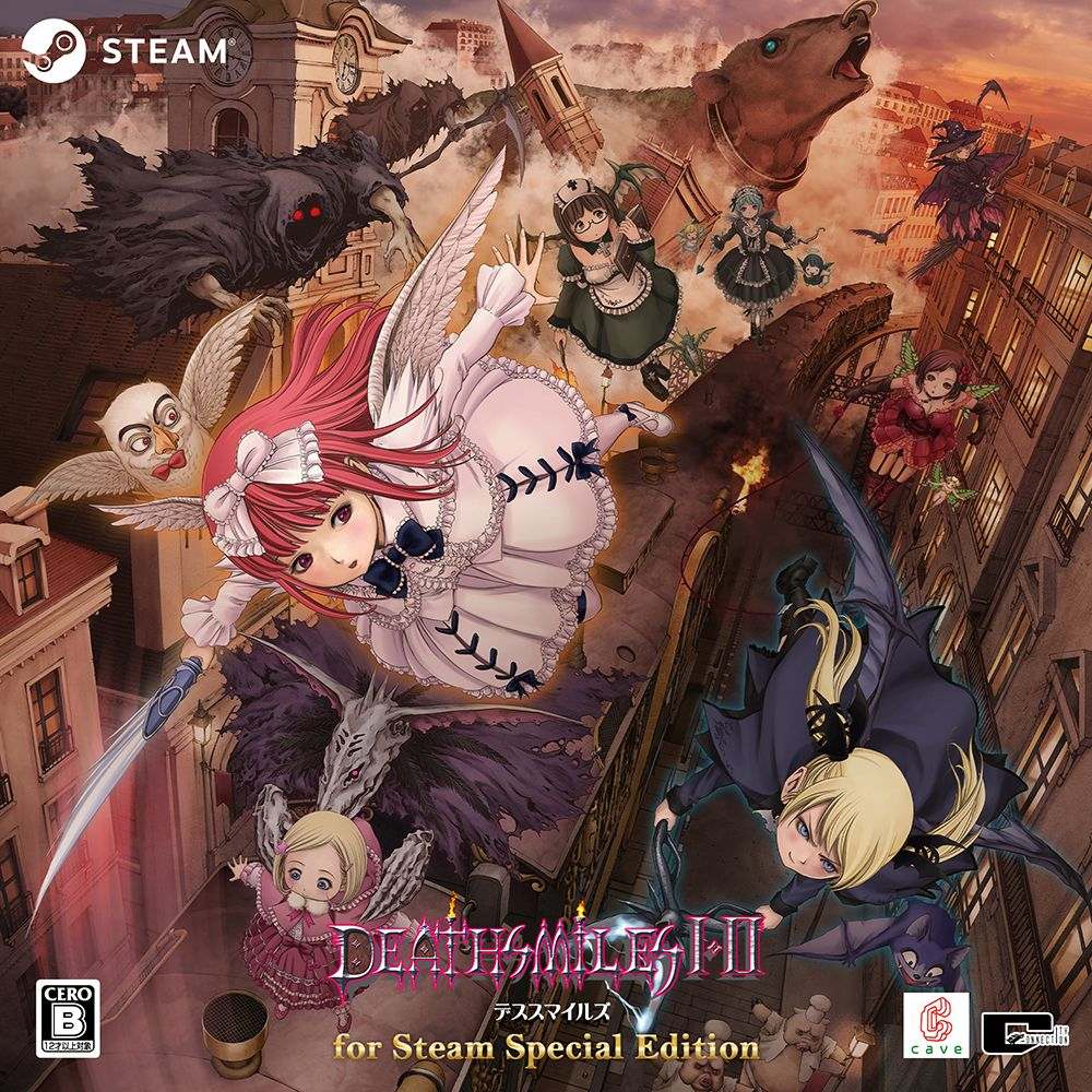 Deathsmiles I & II coming to Steam on June 23, preorders open for Steam Physical Version in Japan