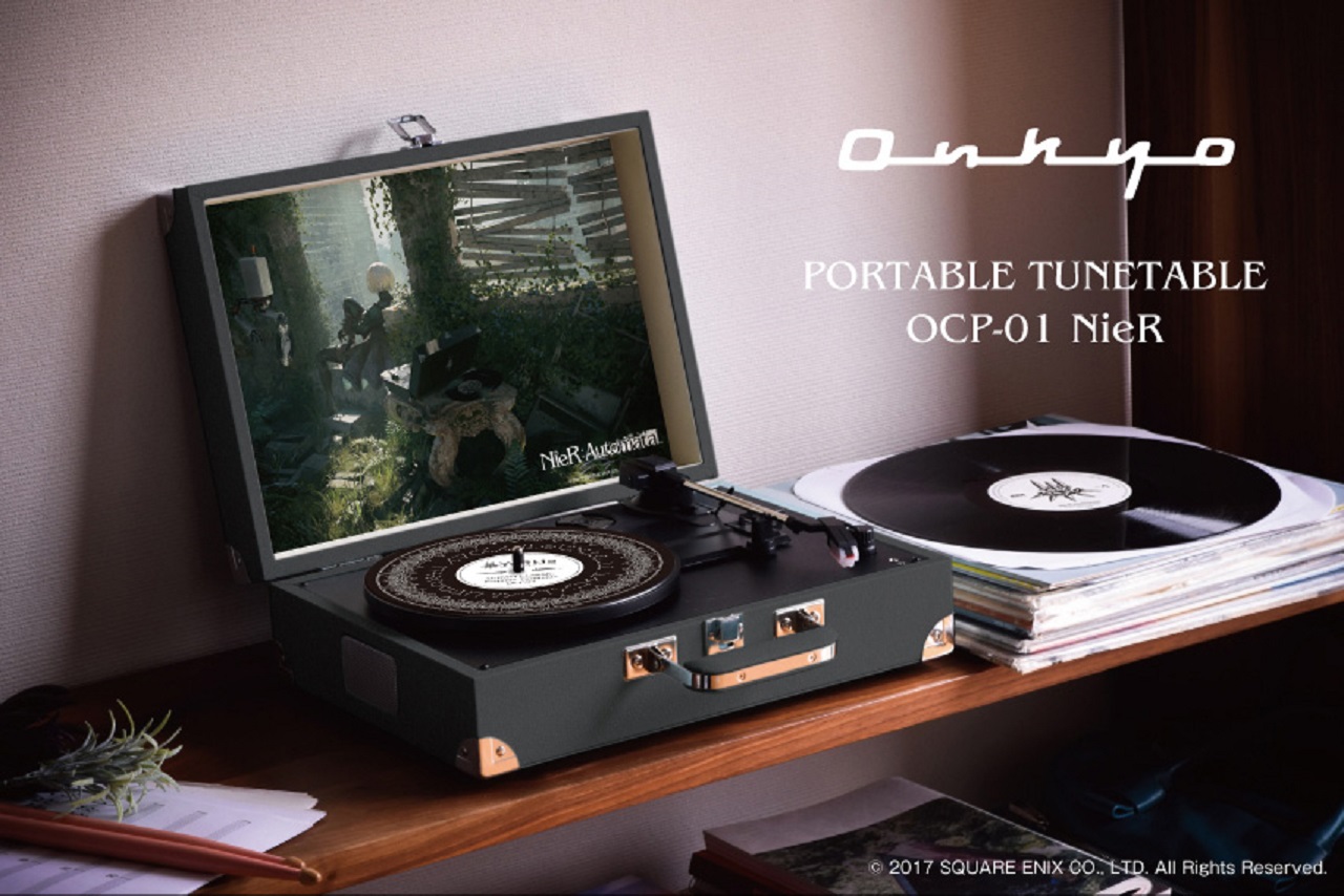 NieR:Automata themed portable turntable to be sold in Japan