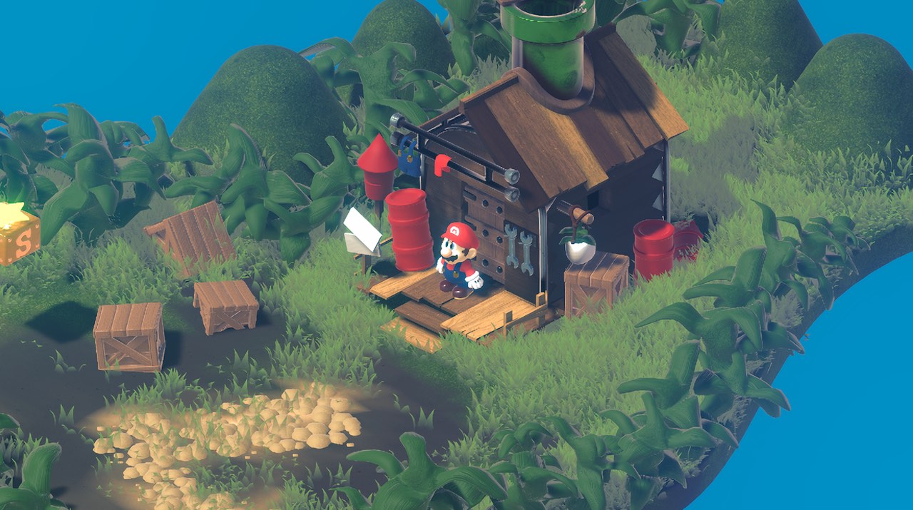 Super Mario RPG has been partially recreated by a fan using the Unity engine