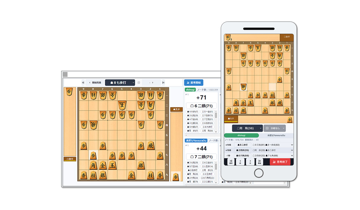 A new AI-powered shogi analytics service puts the latest game analysis technology in the palm of your hand