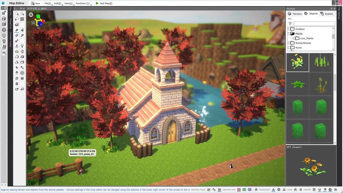 3D RPG development tool RPG Developer Bakin announced by the developers of Petit Computer