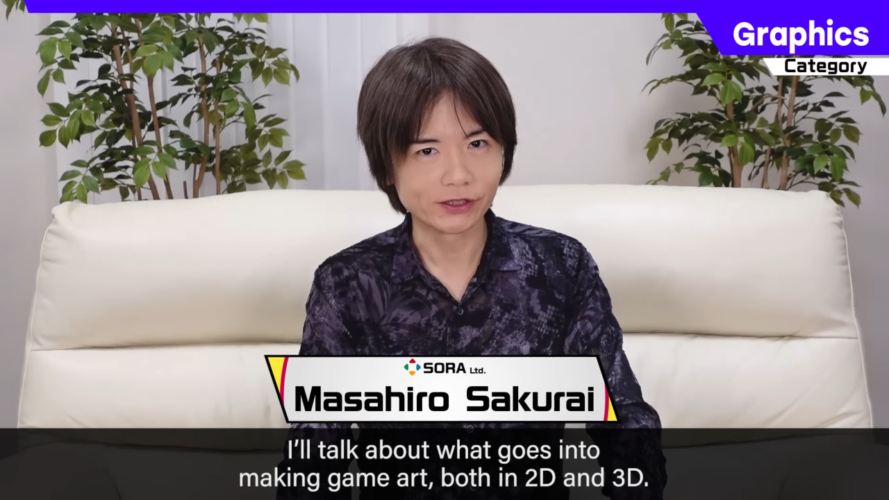 Masahiro Sakurai’s YouTube videos are being used in game development lessons
