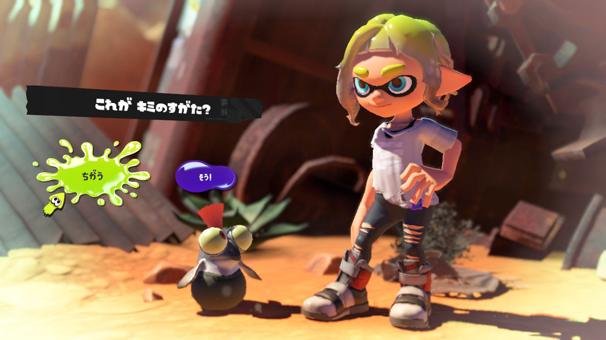 Splatoon 3 reportedly contained freckles and scar options for face customization before launch