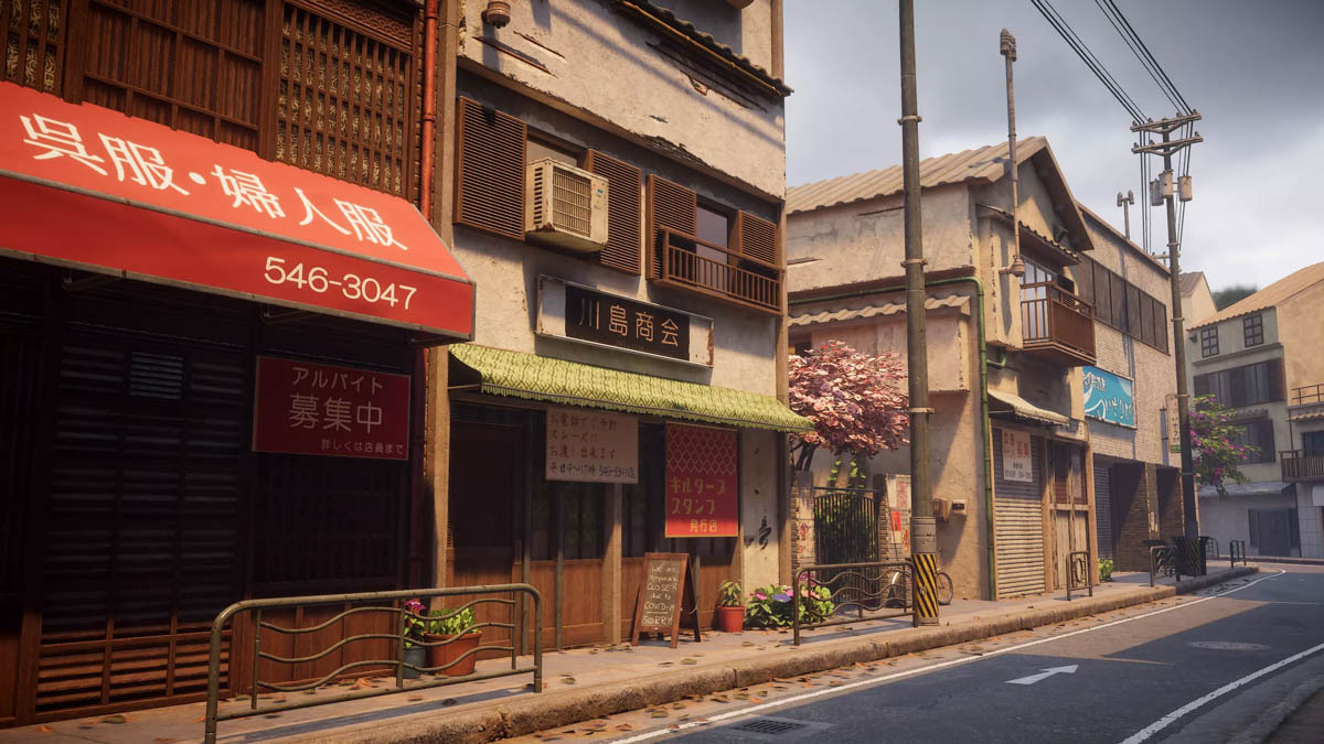 Artist uses Unity to create a realistic Japanese town in VR