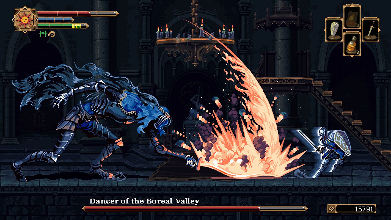 A 2D version of Dark Souls III was pitched to Bandai Namco. Artist reveals what could have been