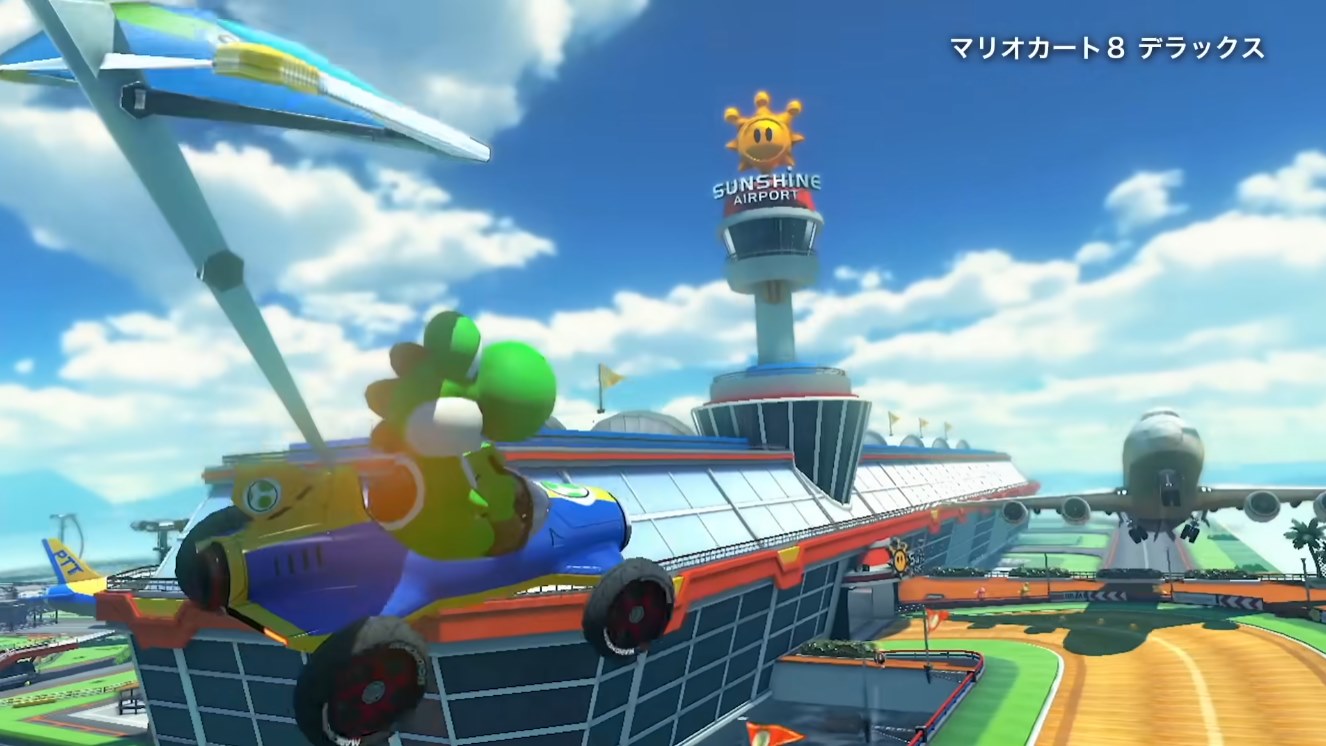 Mario Kart 8 Deluxe update changes gliders so they don’t close when struck by lightning
