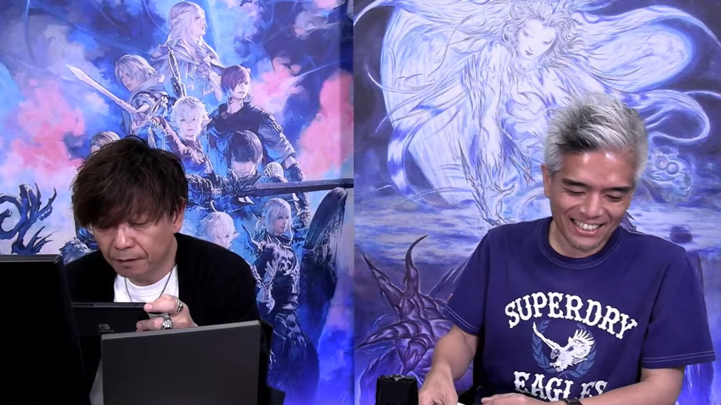 Naoki Yoshida spotted playing Zelda: Tears of the Kingdom during FFXIV broadcast