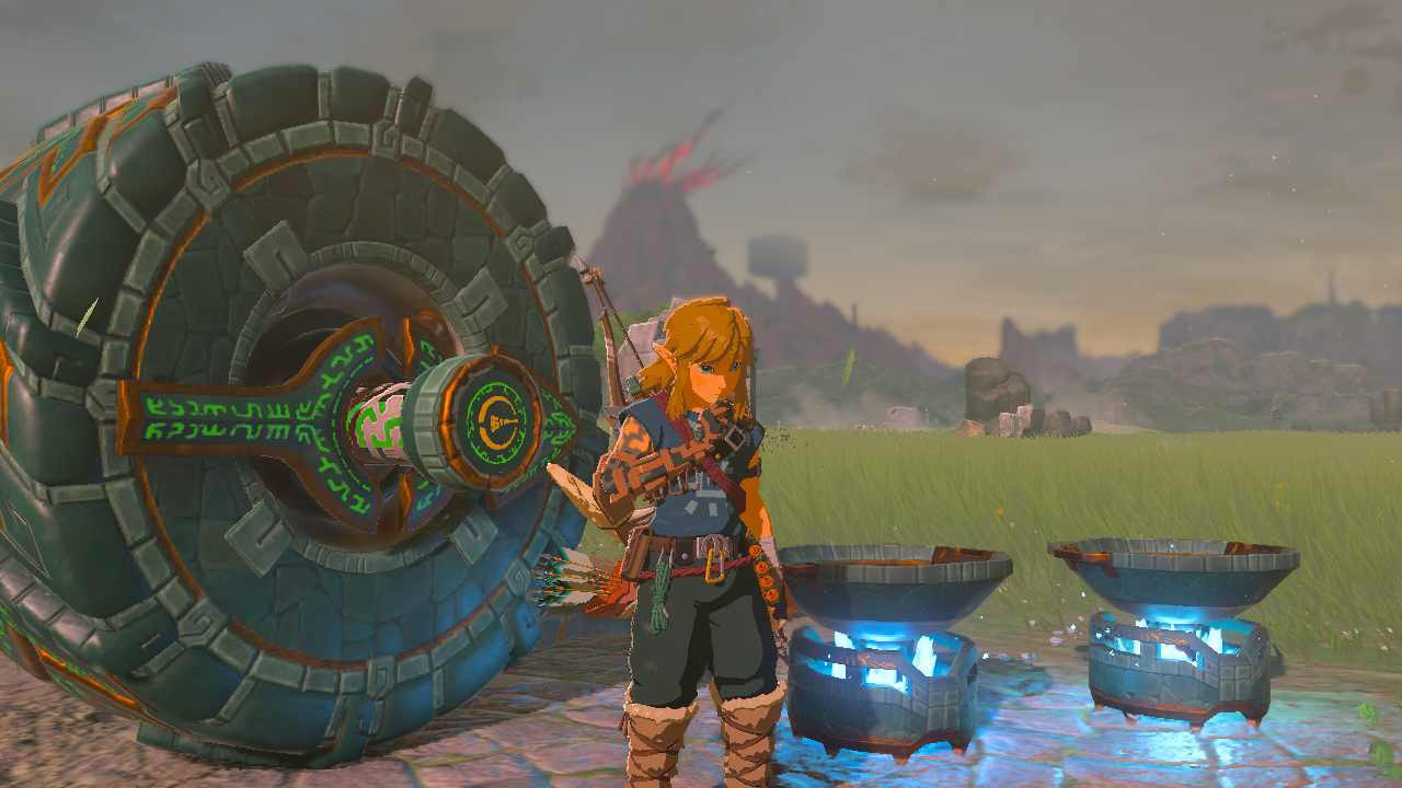 Zonai Wheel and Portable Pots in The Legend of Zelda: Tears of the Kingdom 