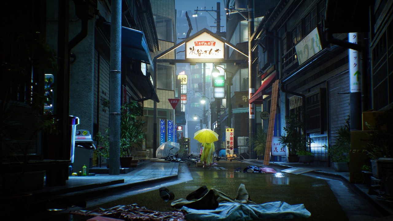 Ghostwire: Tokyo director reveals no existing 3D assets were used for the game’s environment, users admire the handcrafted streets of Tokyo