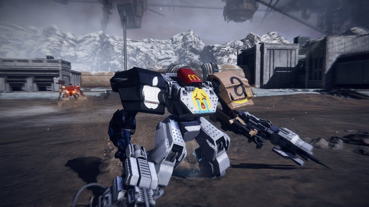 Armored Core 6: Become a McDonald’s-sponsored merc using the custom emblem tool 