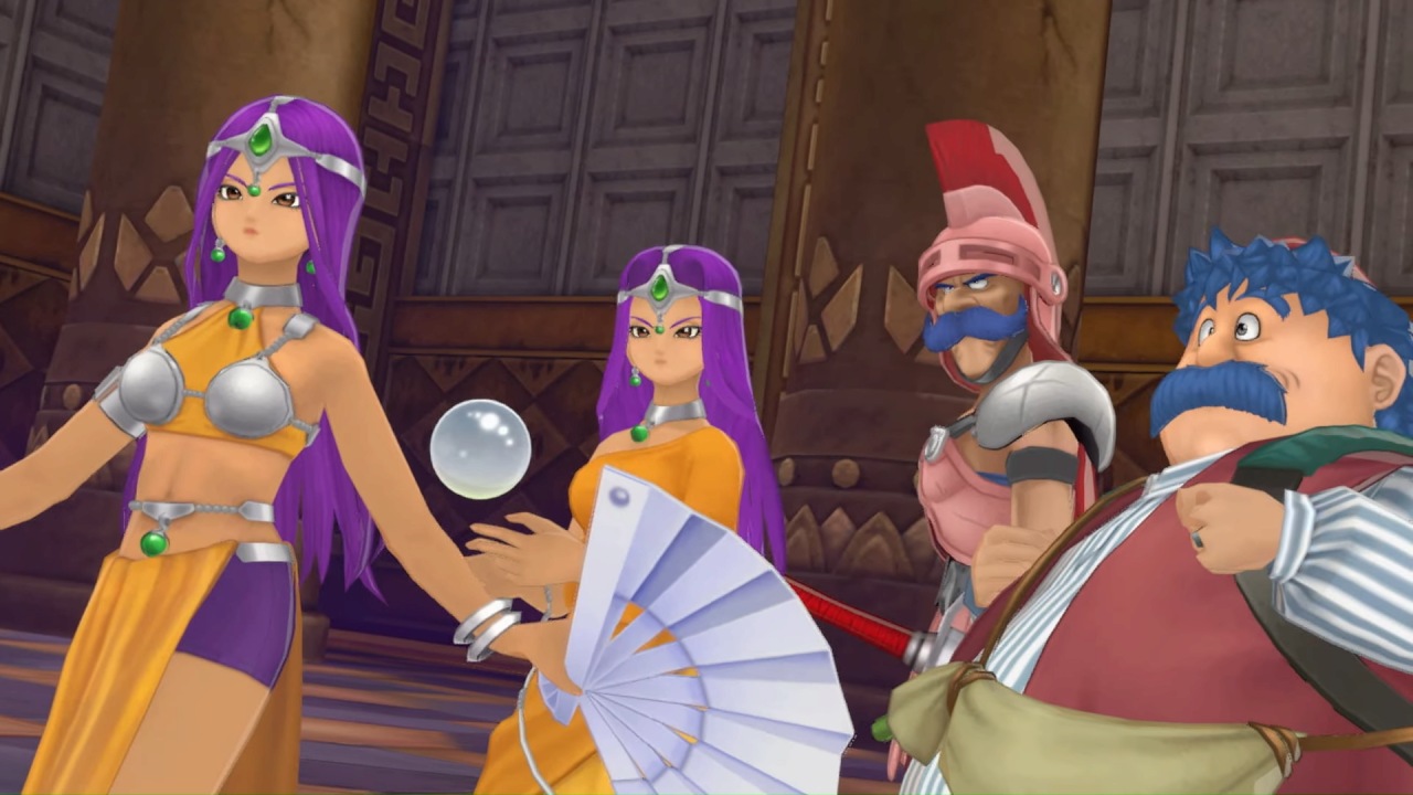 Dragon Quest Monsters: The Dark Prince – Maya's outfit made less revealing with reinforced boob armor