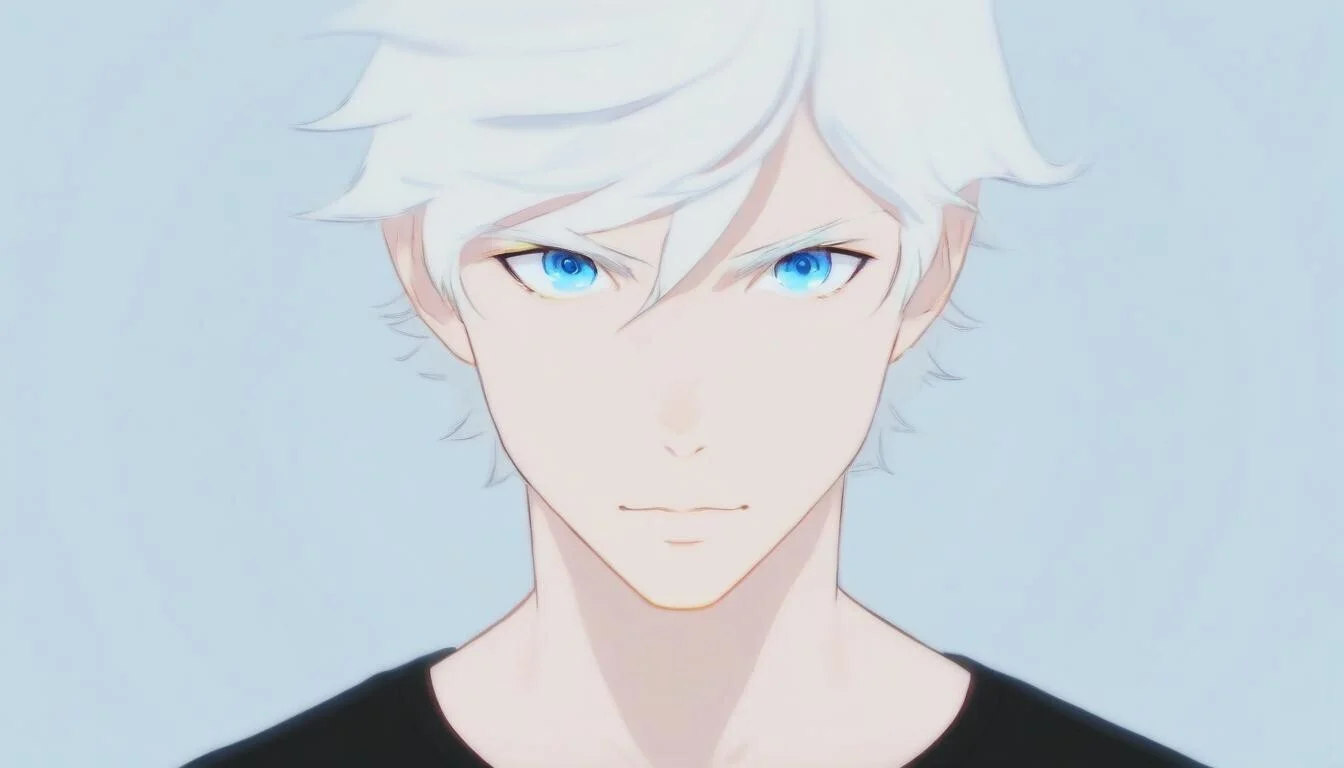 AI Art Generator: Anime profile picture with cool anime boy