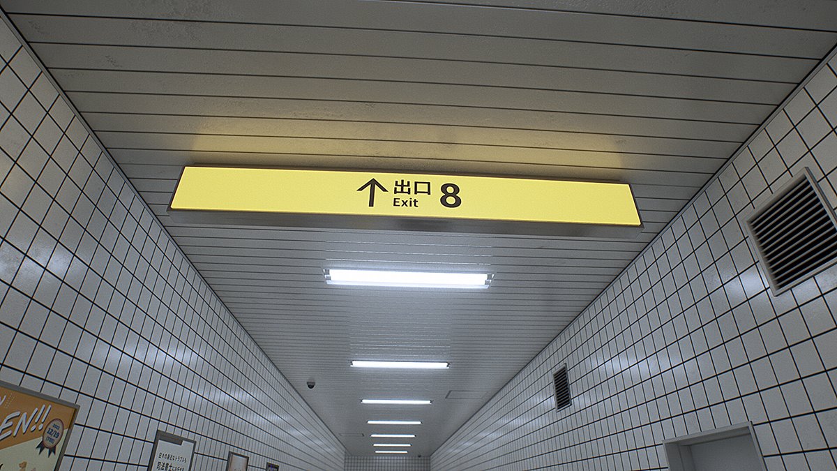 Escape the “backrooms” of a Japanese subway station in upcoming UE5 indie game 