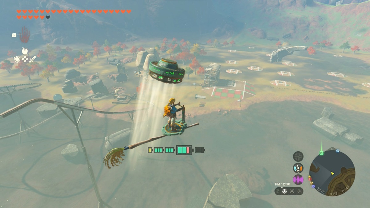 Zelda: Tears of the Kingdom players invent flying broomstick 