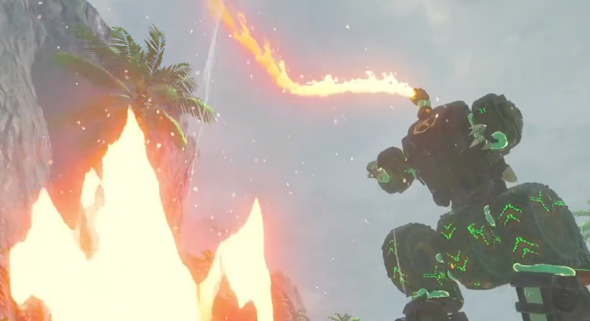 Tears of the Kingdom: Godzilla makes a convincing appearance in Hyrule 