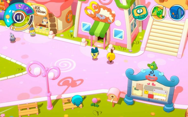 Tamagotchi Adventure Kingdom environment