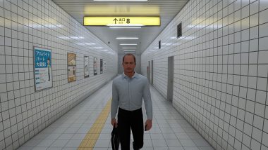 Middle-aged NPC man in The Exit 8