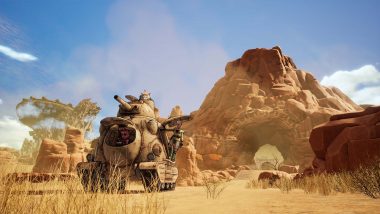Sand Land RPG desert scenery