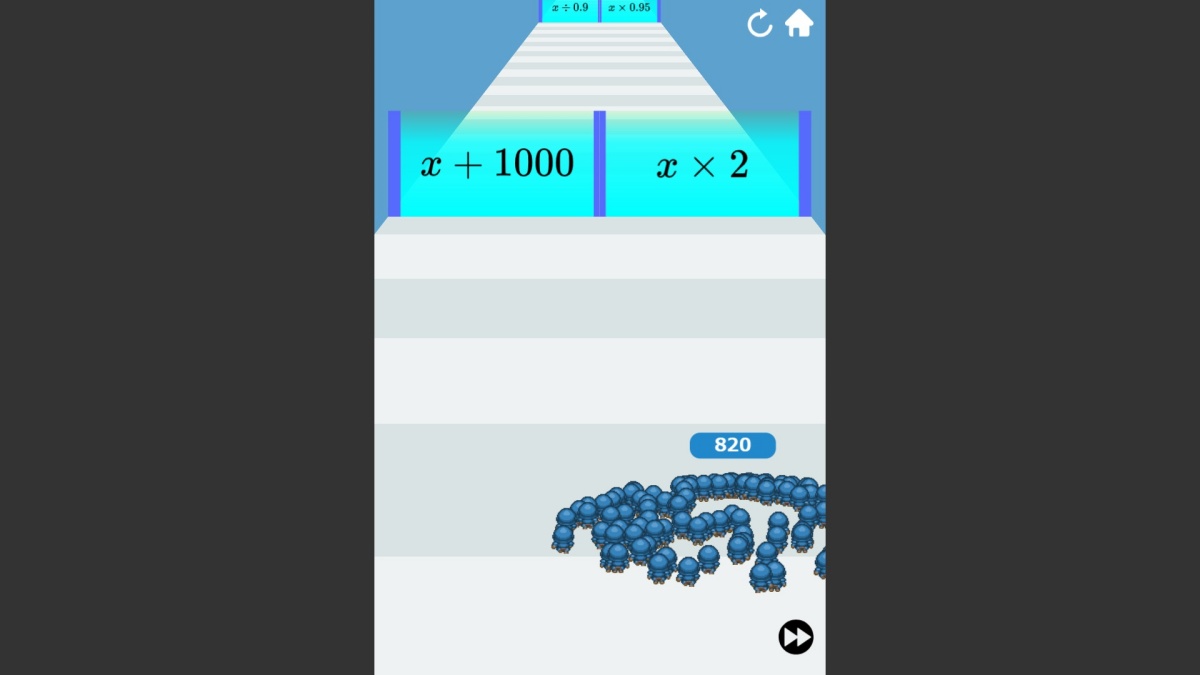 Someone has actually made that crazy math action game you saw on YouTube 