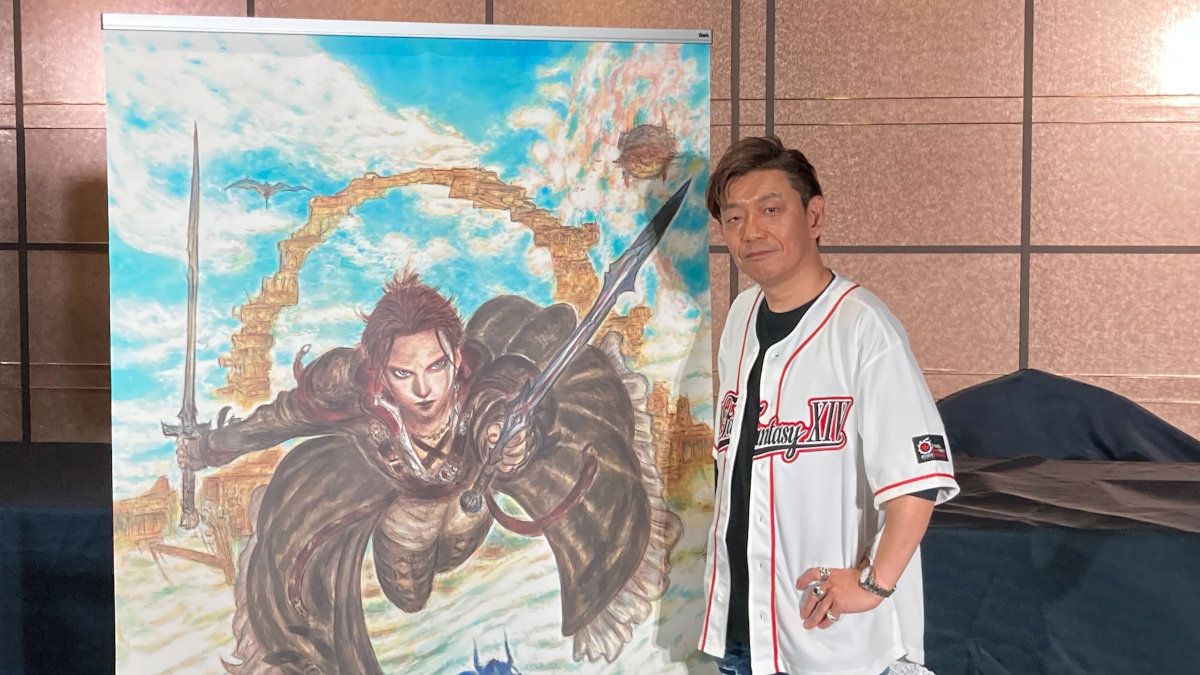 Yoshida Naoki at the Final Fantasy XIV Fan Festival 2024 in Tokyo