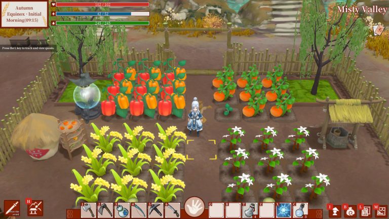 Immortal Life farming management RPG