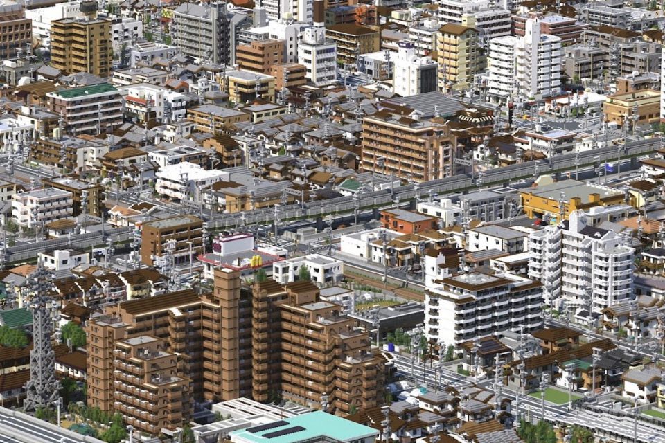 Minecraft Japanese city mod Misoshiru shi Miso Soup City