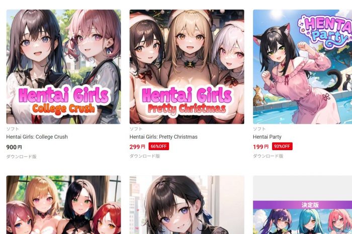 Nintendo Switch “hentai” game influx shocks Japanese users 