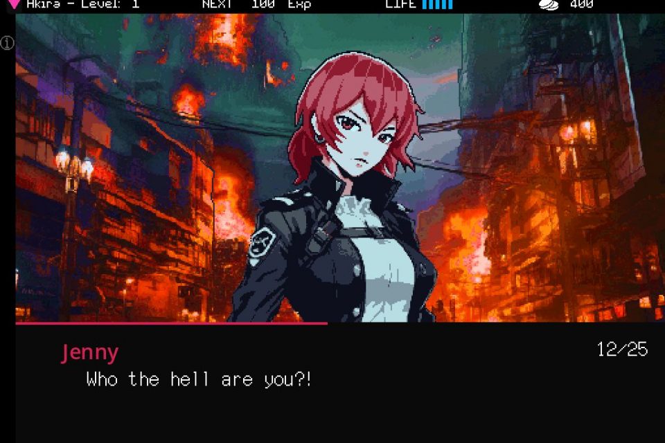 In-game screenshot from Memory Detective: Akira