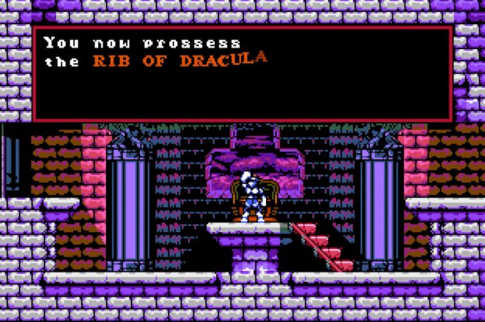 This Castlevania parody lets you reassemble and slay Dracula as Simon Quest 