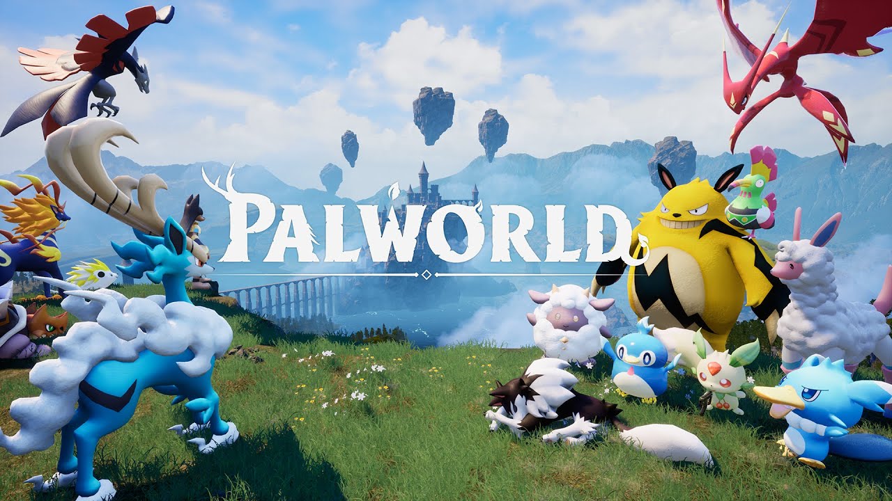 Palworld title screen