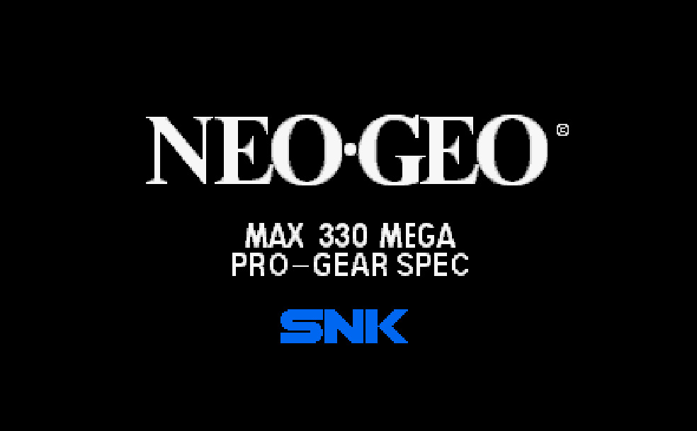 Neo Geo loading screen