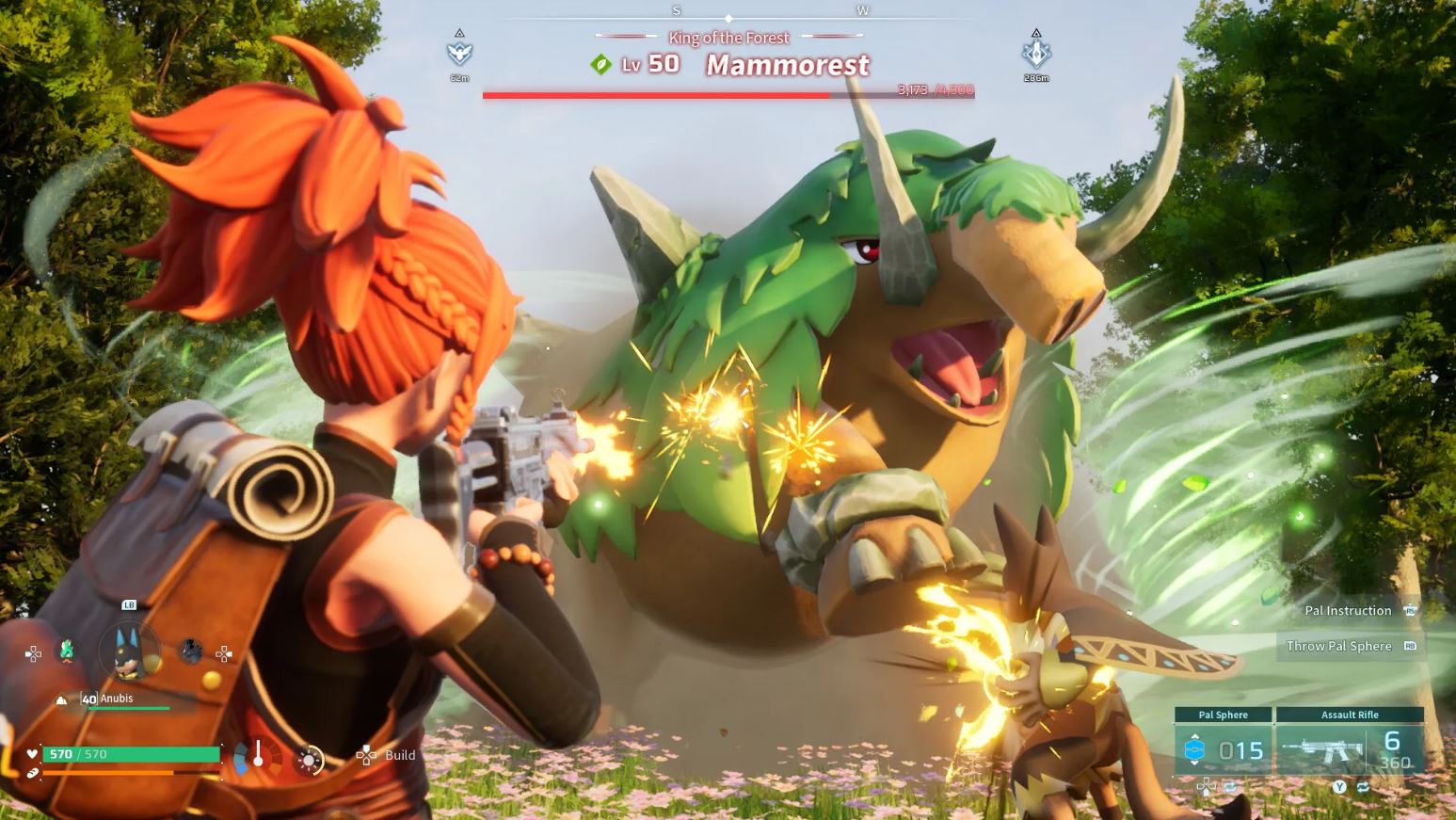 Palworld official gameplay screenshot