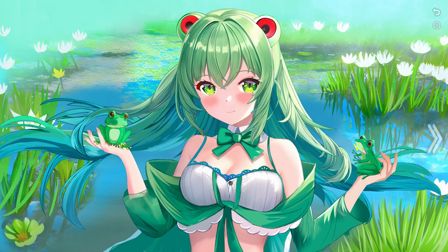 What if your girl was a frog? 2 hentai eroge puzzle game