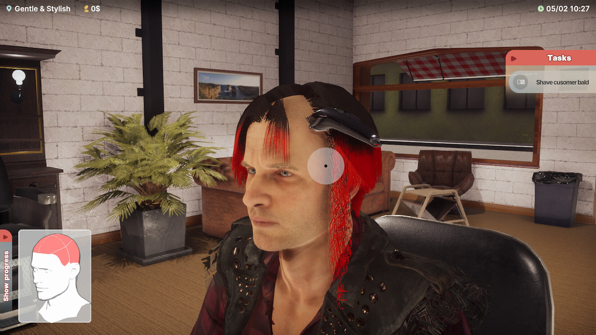 Hairdresser Simulator video game salon management sim